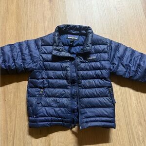 Patagonia Kids Blue Puffer Jacket